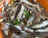 Foto del paso 4 de la receta Boquerones al limón con harina de garbanzo