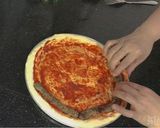 A picture of step 10 of Yummy kabab pizza recipe 😋 Without Oven.