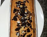A picture of step 7 of Oreo vanillah cake loaf.
