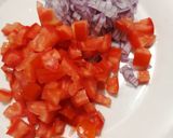 Foto del paso 1 de la receta: Huevos pericos 🥚🍅