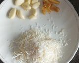 A picture of step 1 of Malaysian chicken fried rice.