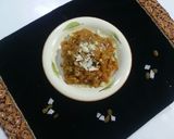 A picture of step 8 of Bread ka halwa.