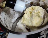 A picture of step 1 of Eggless Mawa wheat flour cake.