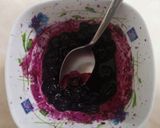 Foto del paso 1 de la receta: Mug cake de avena y arándanos