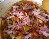 Foto del paso 5 de la receta: Pasta integral con calabacin y bacón ahumado