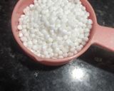 A picture of step 1 of Sabudana vada.