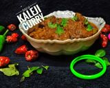A picture of step 3 of Chicken kaleji curry.