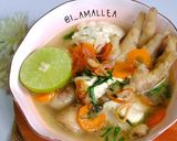 Foto langkah ke 9 dari resep Sop Ceker Ayam & Tahu.