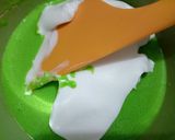 Foto langkah ke 4 dari resep Pandan Ogura Cake #BikinRamadanBerkesan #4.