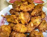 A picture of step 5 of Piyaz pakora.