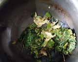 A picture of step 1 of Methi bites.