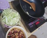 豬肉悶高麗菜的食譜步驟1照片