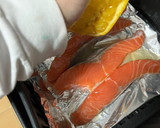Foto del paso 1 de la receta: Salmón a la naranja en Airfryer