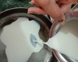 A picture of step 2 of Sabudana Kheer.