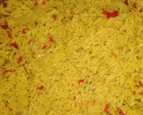 A picture of step 3 of Simple jollof rice with chicken.
