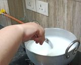 A picture of step 3 of Samak Rice kheer (Barnyard Millet).