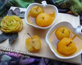 عکس مرحله 1 از دستور کمپوت سیب زعفرانی 🌸