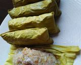 Foto langkah ke 5 dari resep Timpan Beras Ketan / Timphan Breuh.