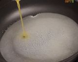 A picture of step 2 of Leche Flan.
