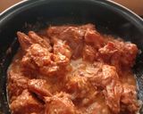 A picture of step 3 of Chicken ghee roast.