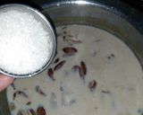 A picture of step 8 of Eid special khajoor kheer.