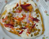चटपटी खस्ता मठरी चाट (Chatpati Khasta Mathri chaat recipe in hindi) रेसिपी चरण 3 फोटो