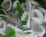 Hình bước làm 3 của món Mực nhúng nước dừa