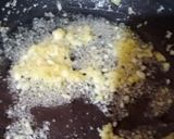 A picture of step 3 of Veg frankie roll.
