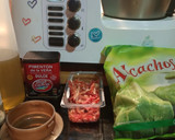 Foto del paso 2 de la receta: Alcachofas congeladas con jamón en Monsieur Cuisine