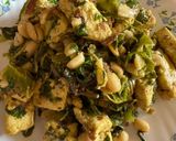 A picture of step 4 of Paneer thecha.