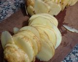 Foto del paso 1 de la receta: Tarta de Zucchini con Base de Papa Dorada