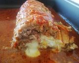 Foto del passaggio 14 della ricetta Polpettone ripieno con Fesa di Tacchino Arrostito, Uova Sode e Provola Dolce