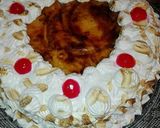 Foto del paso 5 de la receta Tarta de crema de vainilla quemada y merenge