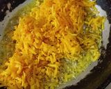 A picture of step 3 of Marvadi Turmeric pickle.
