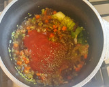 Foto del paso 2 de la receta: Guiso de porotos y hongos shiitake. #másconmenos