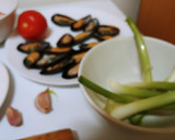 Foto del paso 2 de la receta: Arroz meloso y caldoso de gambón y mejillones