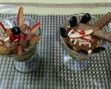 A picture of step 7 of Custard biscuits & fruits pudding.