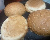 A picture of step 3 of Vegan veg burger/ lentil burger.