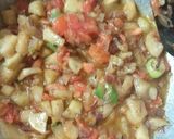 A picture of step 7 of Tindy masala sabzi.