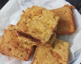 A picture of step 8 of Cutting chai & bread pakoda with left over sabji.