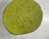 A picture of step 6 of Palak Paratha.