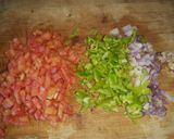 Foto del paso 2 de la receta: Revoltillo con tomates, pimiento, ajo y cebolla