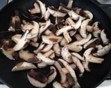 A picture of step 2 of Mushrooms on Toast.