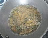 A picture of step 5 of Kurkuri bhindi.