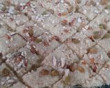A picture of step 4 of Patry ka halwa.