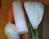 Foto del paso 1 de la receta: Crema de preparado de verduras en MC