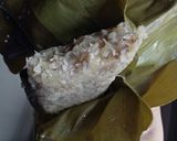 Foto langkah ke 4 dari resep 18. Lepat Pisang Ketan.