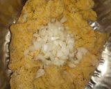 A picture of step 2 of Rice Tikki.
