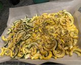 A picture of step 7 of Squash & Kale Warm Salad.