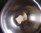 A picture of step 1 of Lemonade blueberry cake.